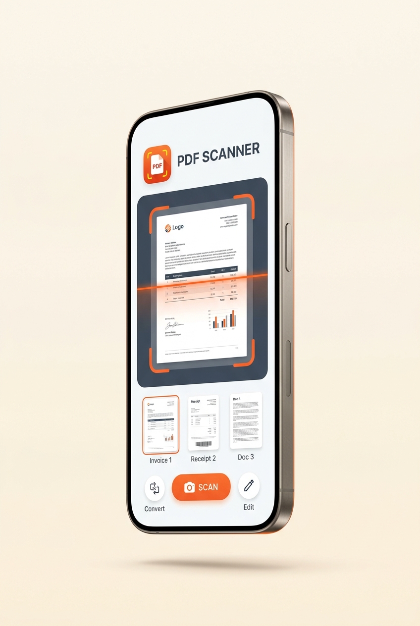 PDF Cepte uygulamasının iPhone üzerinde görünümü